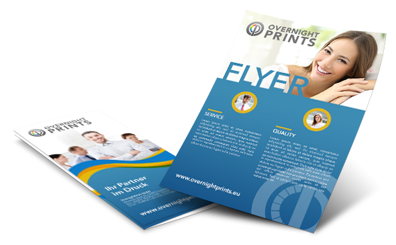 Flyer Din Lang Drucken Druck Din Lang Flyer Mit Overnightprints